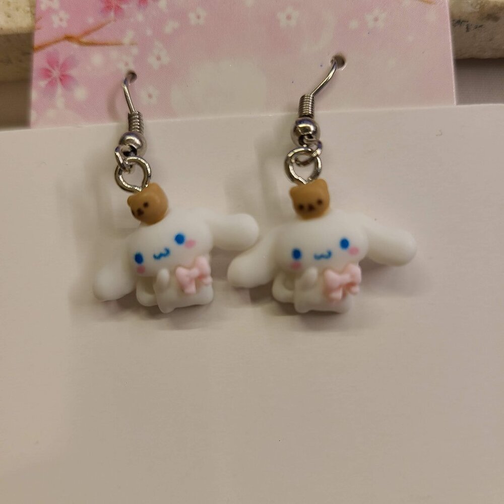 SANRIO KAWAII CINNAMOROLL EARRINGS